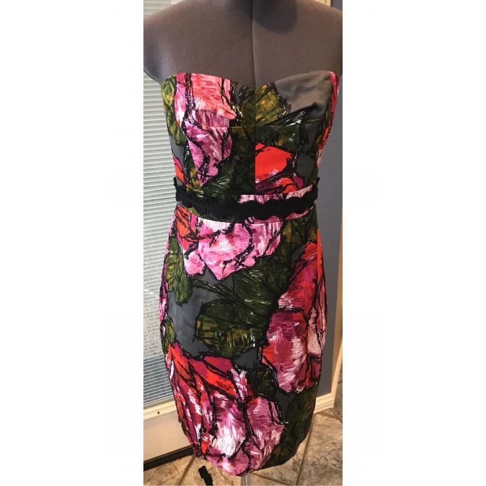 Trina Turk Strapless Dress NWOT